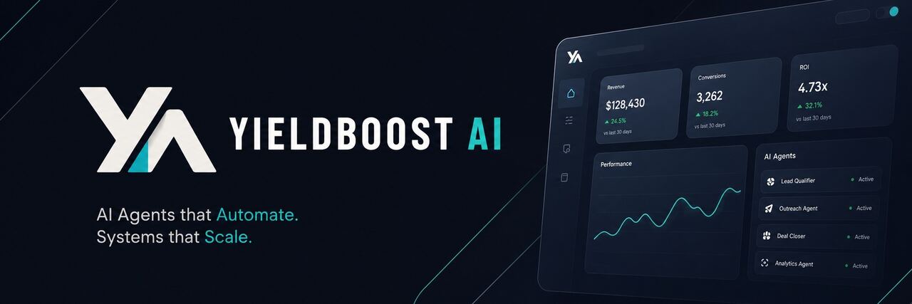YieldBoost AI banner